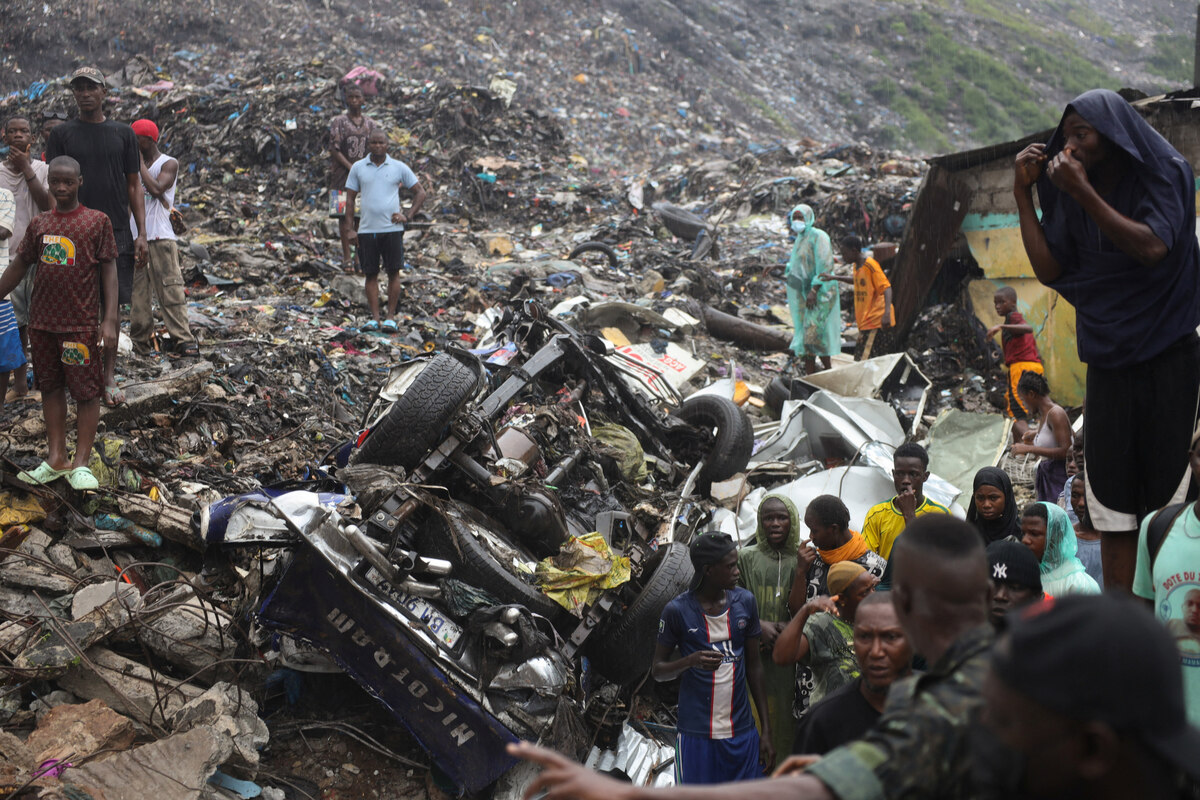 30 Tote nach Erdrutsch auf Müllberg in Guinea