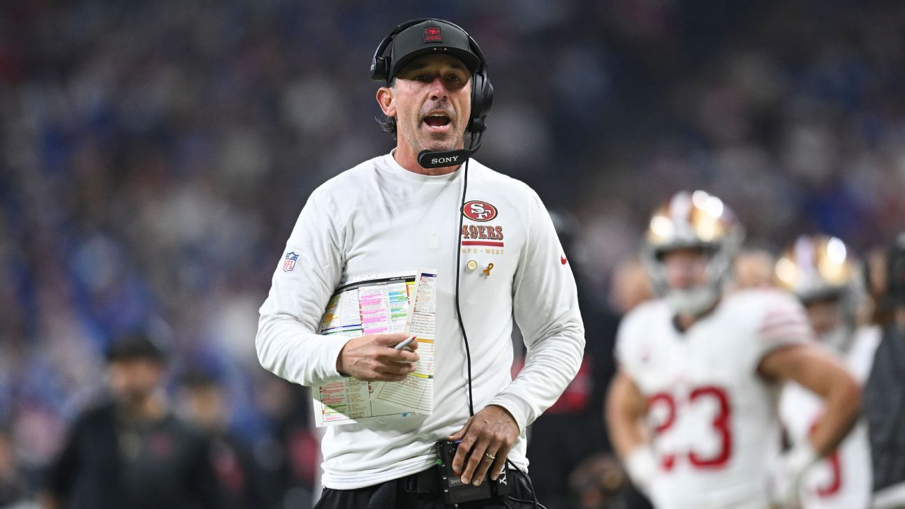 Entrenador de los 49ers, Kyle Shanahan, sufrió una lesión ocular grave en un accidente automovilístico