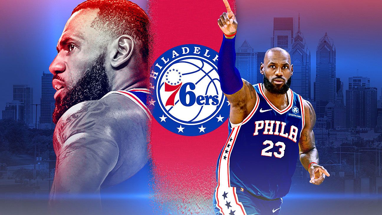 76ers Officially Sign LeBron James to Two-Year Deal