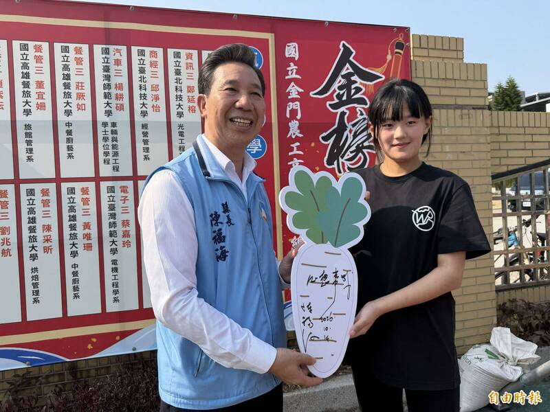 金門農工甄選錄取大學人數創新高，瑞芳警分局長人事異動，松機遷建與嘉義輕軌建設案均有進展