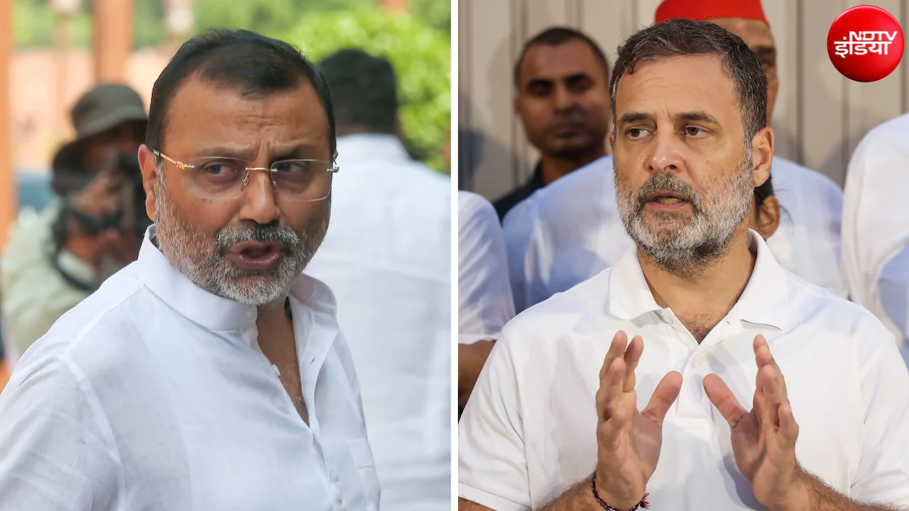 राहुल गांधी पर 'रिजीम चेंज' एजेंडा का आरोप, प्रियंका गांधी वाड्रा के बेटे की प्रदर्शनी पर विवाद