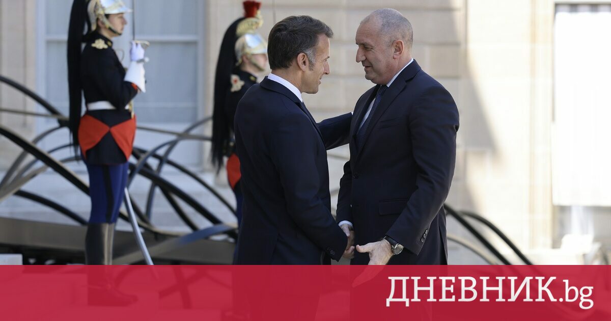 Румен Радев ще посети военния парад в Париж по покана на Макрон