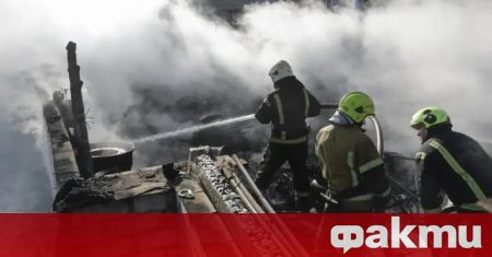 Двама загинаха при руски атаки в Киев, нанесени са щети по инфраструктурата