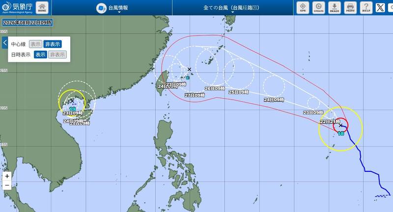 日本沖繩可能遭遇「沙德爾」颱風直撲，台灣翡翠水庫局長涉貪遭交保
