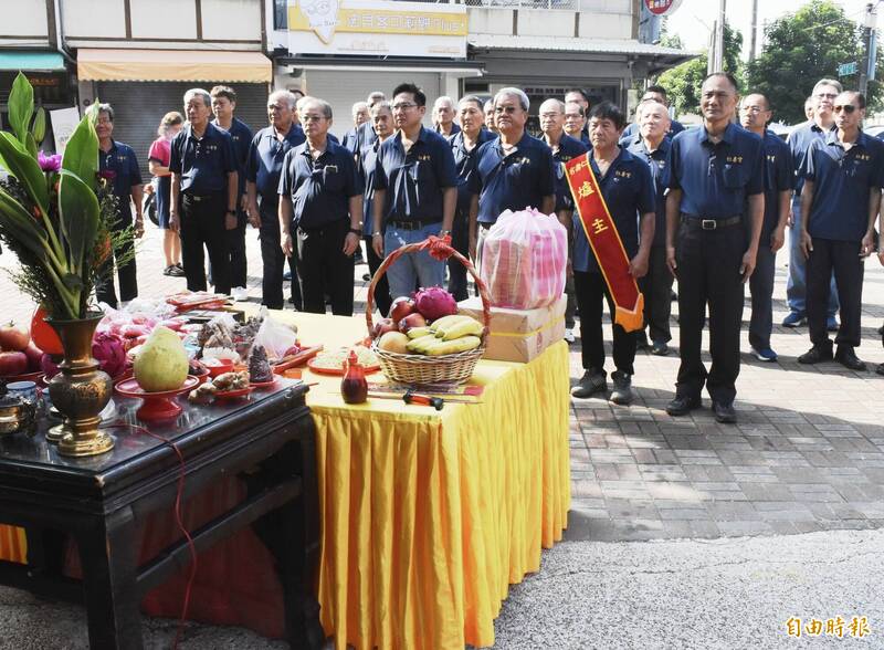 台南仁壽宮秋祭慶祝月老聖誕，東區議員選舉亦熱鬧