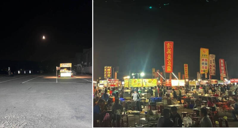 田中秧夜市重啟僅剩一攤商，業者指營業時間和地理位置是主因