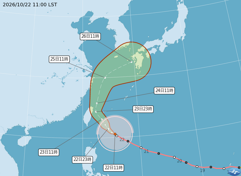薔琵颱風逼近台灣，多地停課、高鐵南下車次客滿；桃園市府推手語翻譯培訓