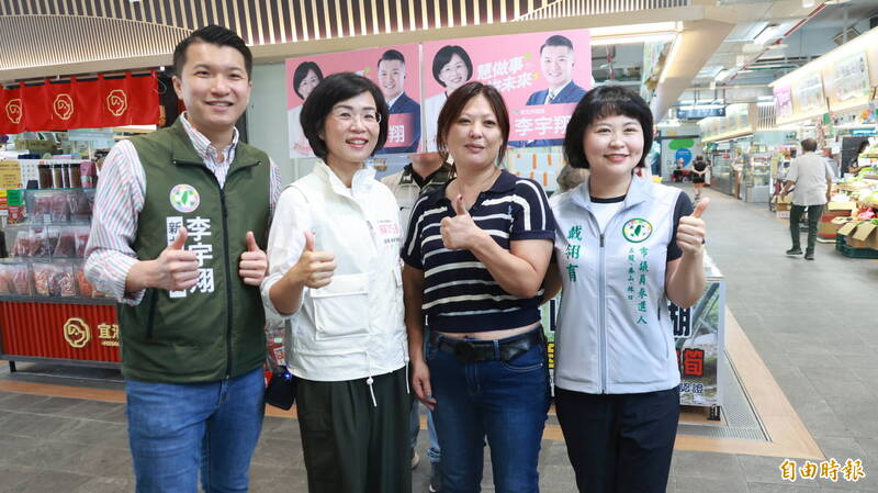 新北市長選戰進入倒數一百天，蘇巧慧行程滿檔