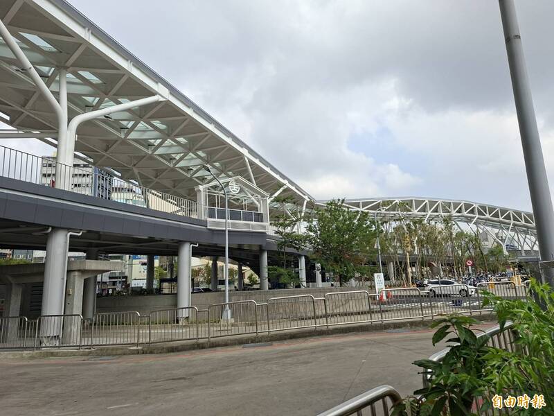 台中轉運中心十一月啟用，與台中火車站空橋直通