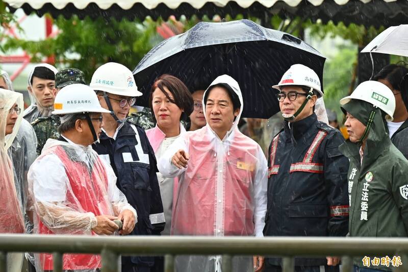 高雄連日豪雨成災，賴清德坦言治水經費分配失衡