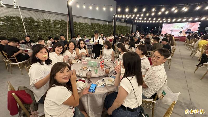 台南新營創業者舉辦辦桌活動，國民黨副主席訪問日本交流