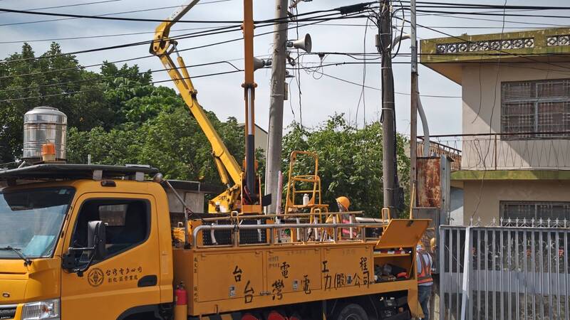 彰化沿海強風停電與里長涉賄案