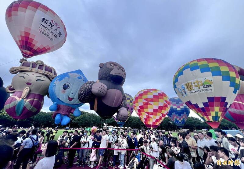 盧秀燕市長體驗石岡熱氣球，盼望台中再創佳績