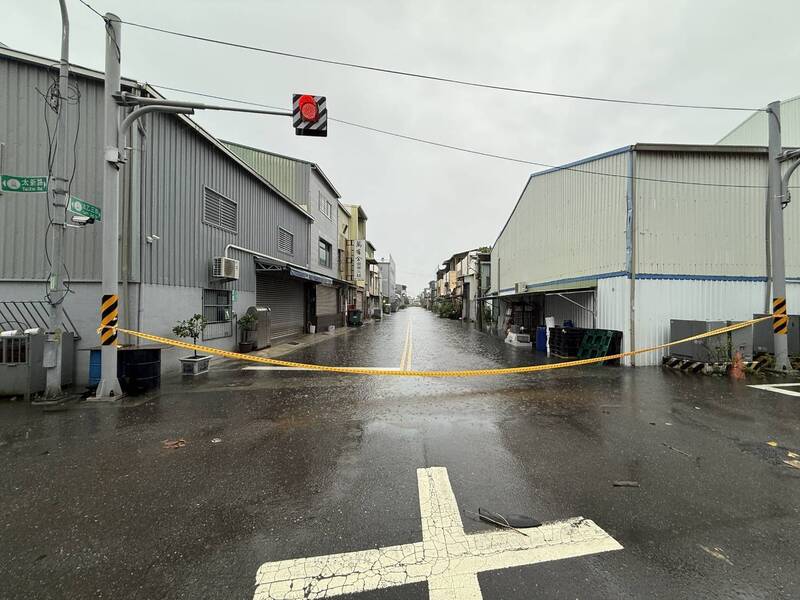 台南豪雨導致道路及橋梁封閉