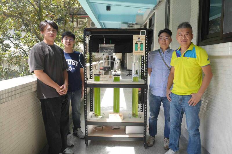 台科大團隊研發微藻碳固定技術，打造低碳循環平台