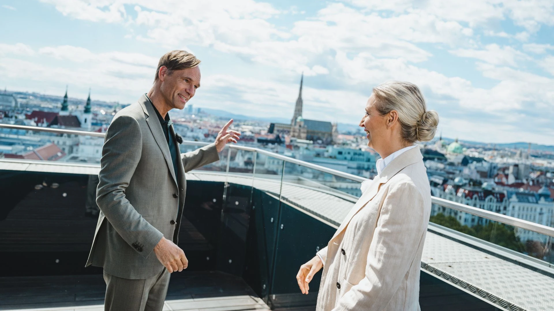 AfD-Interview mit Chrupalla und Weidel löst Kritik aus