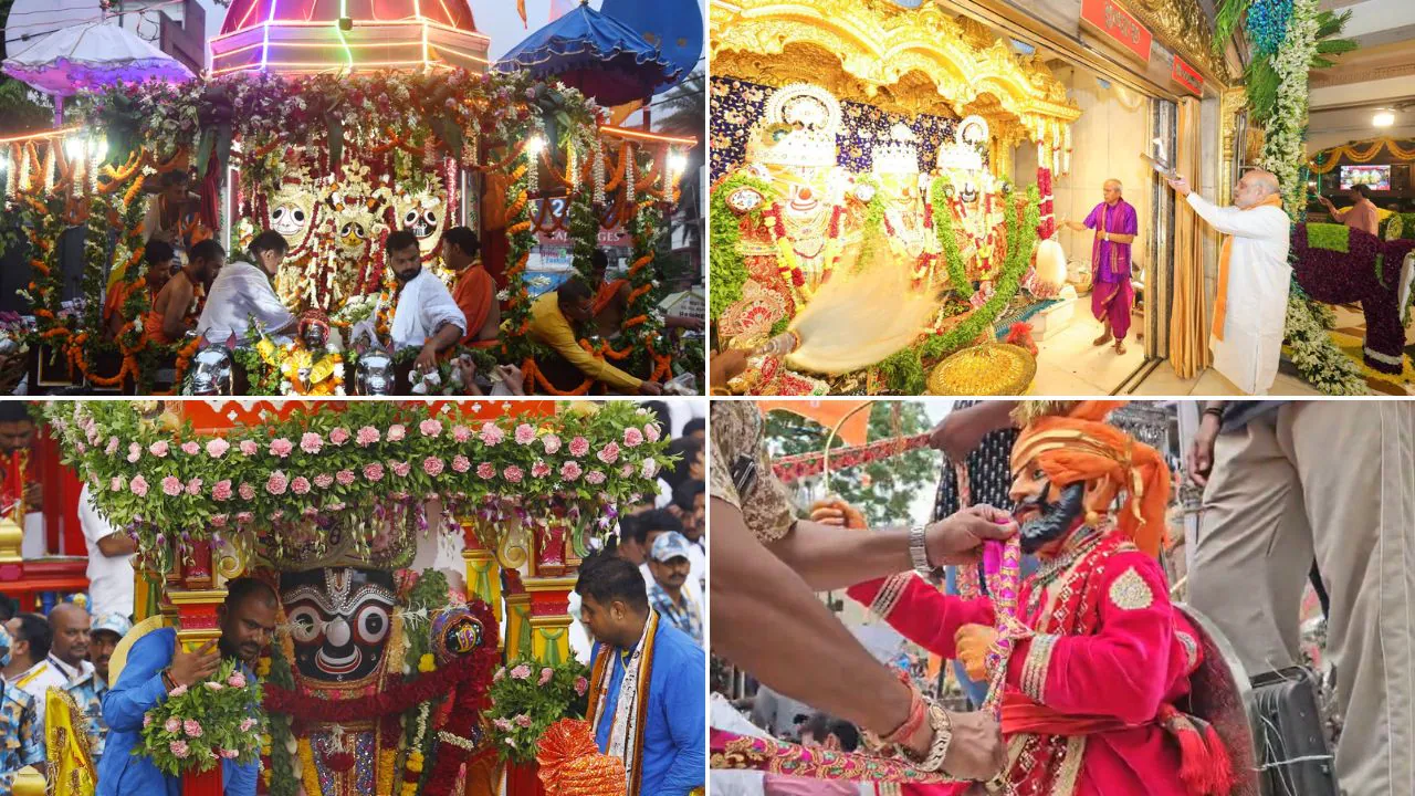 जगन्नाथ रथ यात्रा: शुभारंभ और विभिन्न मंदिरों में आयोजन