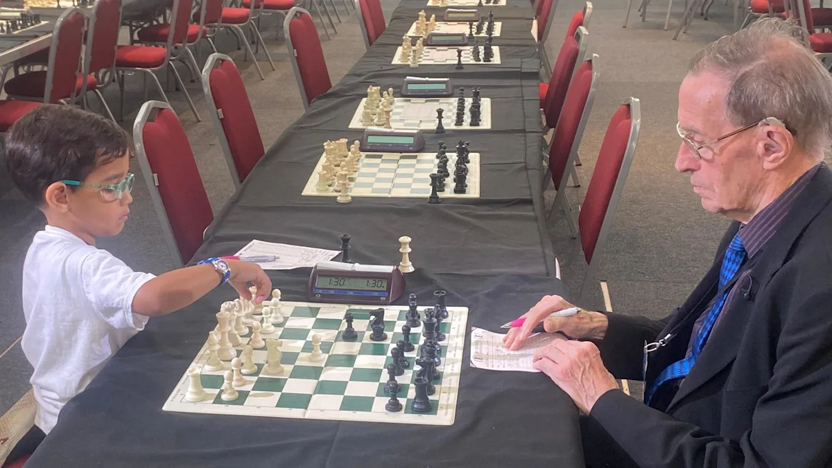 Age Gap of 87 Years Highlights Chess Boom
