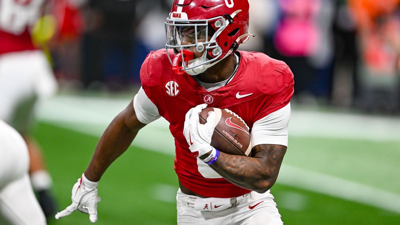 Alabama Running Back AK Dear Expected to Miss Six Weeks