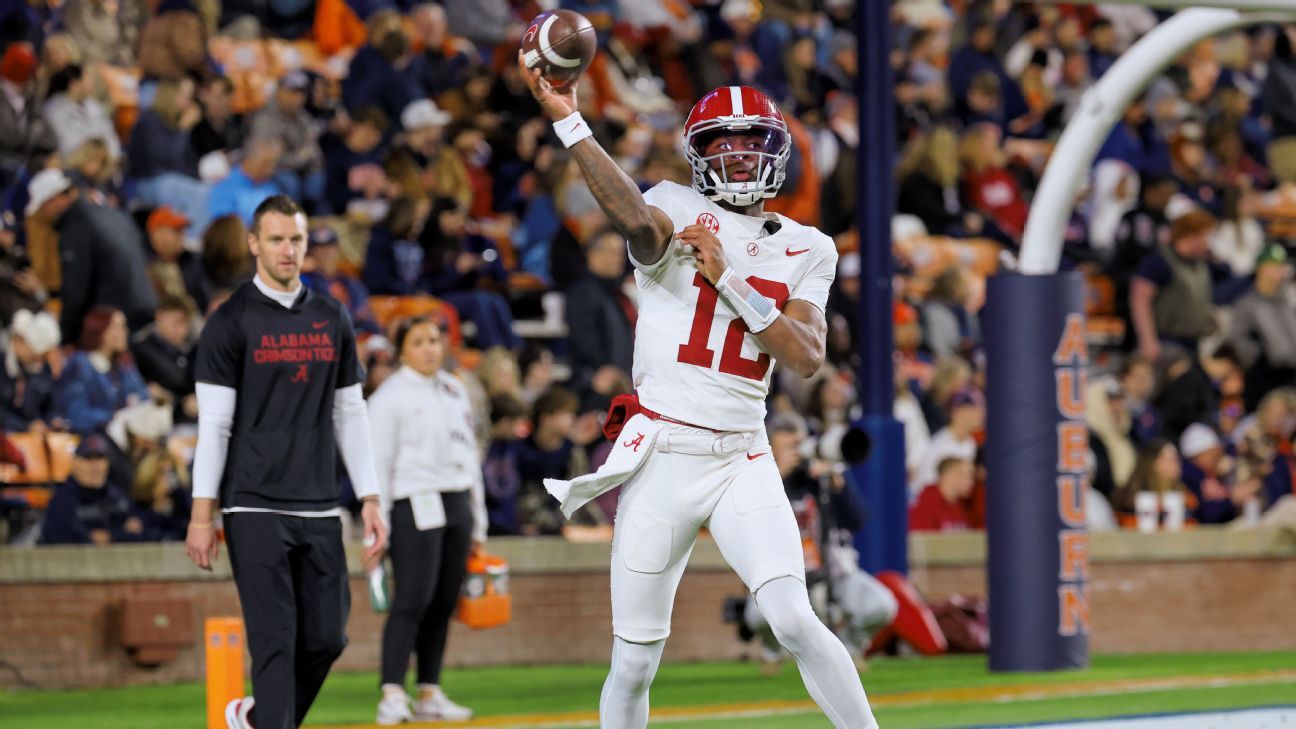 Alabama's DeBoer Faces Difficult QB Decision