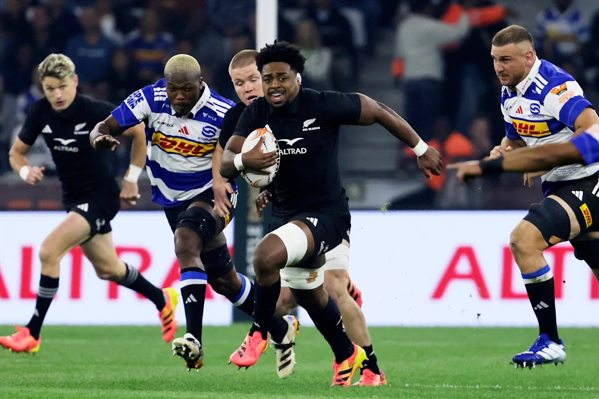 All Blacks Defeat Stormers in Close Match
