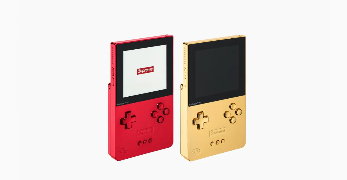 Analogue Pocket Handheld Gets Supreme Collaboration
