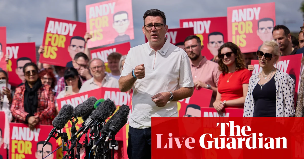 Andy Burnham Declares Makerfield Victory a 'Last Chance' for Labour Leadership Bid
