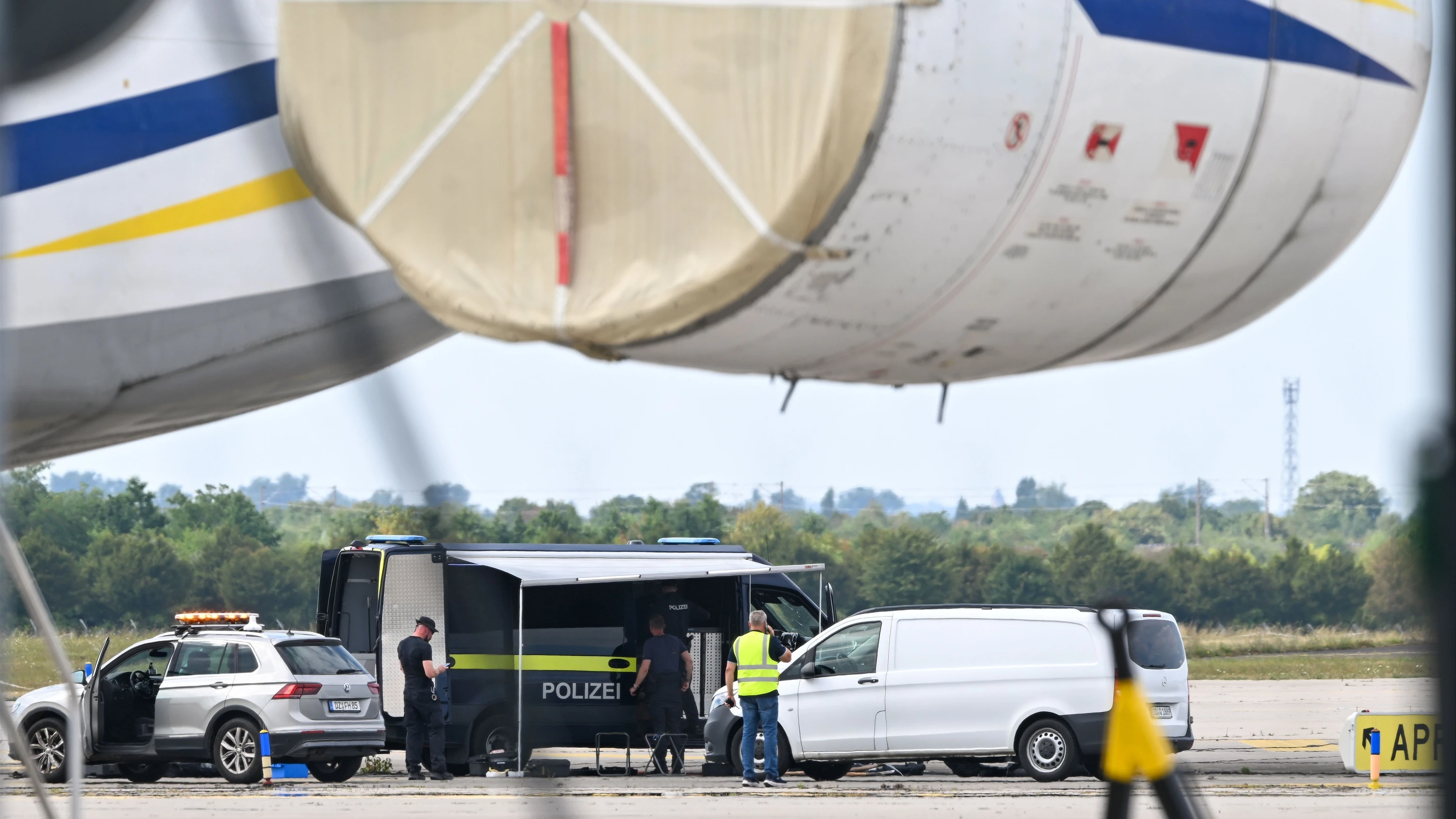Anschlag auf ukrainische Transportmaschine in Leipzig: Weitere Drohne entdeckt