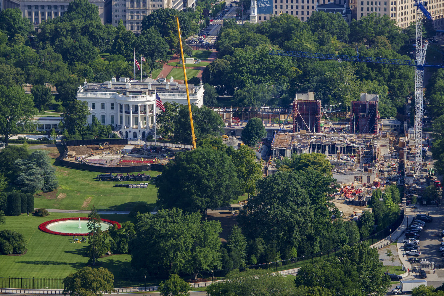 Appeals Court Blocks Trump White House Ballroom Construction, Supreme Court Appeal Planned