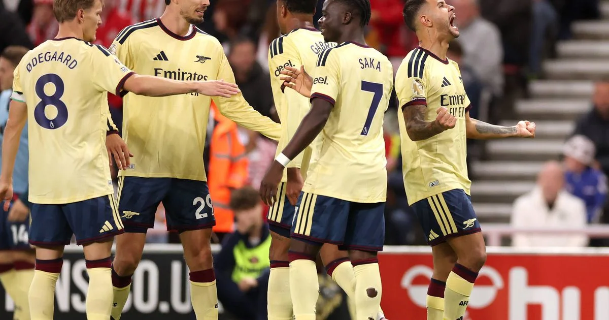 Arsenal Defeat Sunderland 2-0, Maintain Perfect League Start