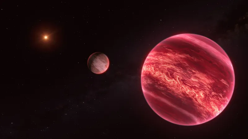 Astronomers Discover Unusual Object Blurring Planet and Moon Definitions