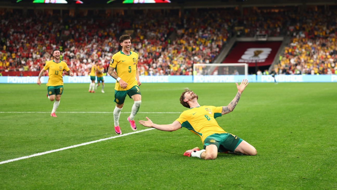 Australia Defeats Turkey 2-0 in FIFA World Cup Group D Opener
