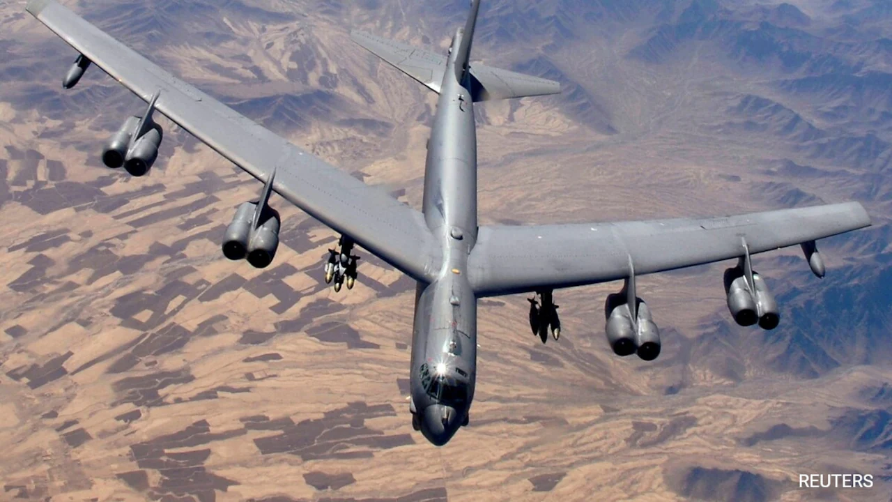 B-52 Bomber Crashes After Takeoff From California Air Force Base