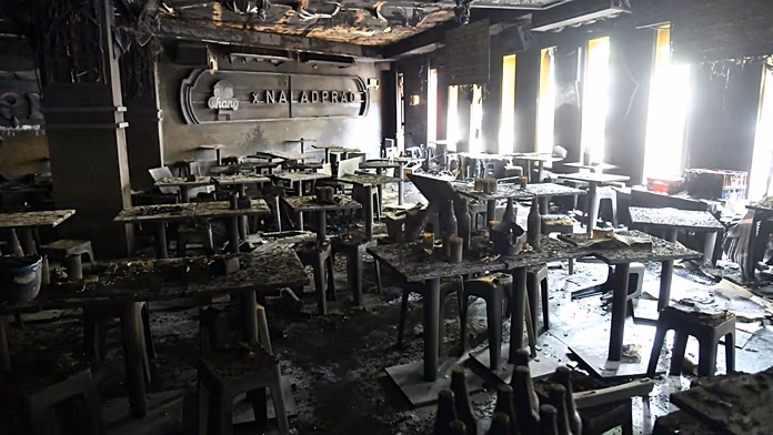 Bangkok Bar Fire Kills At Least 27, With Exit Blockage Suspected