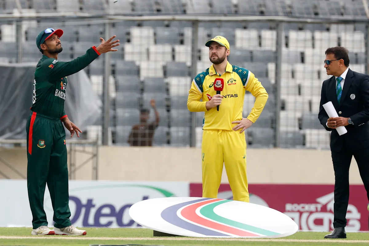 Bangladesh gana el sorteo y batea primero contra Australia en la serie de ODI