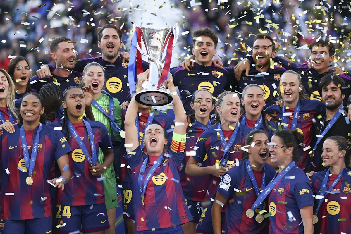 Barcelona Femeni Nominada al Club Femenino del Año