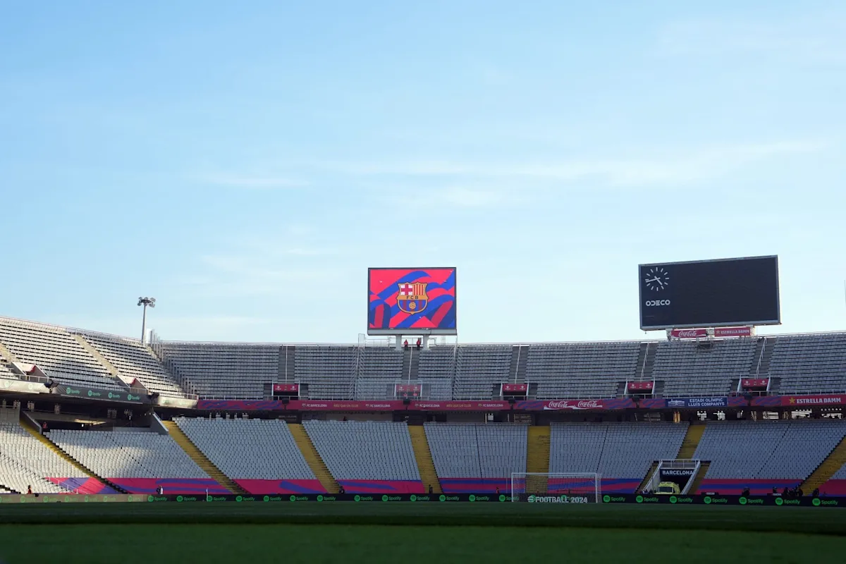 Barcelona Requests Montjuic Stadium for Part of 2027-28 Season