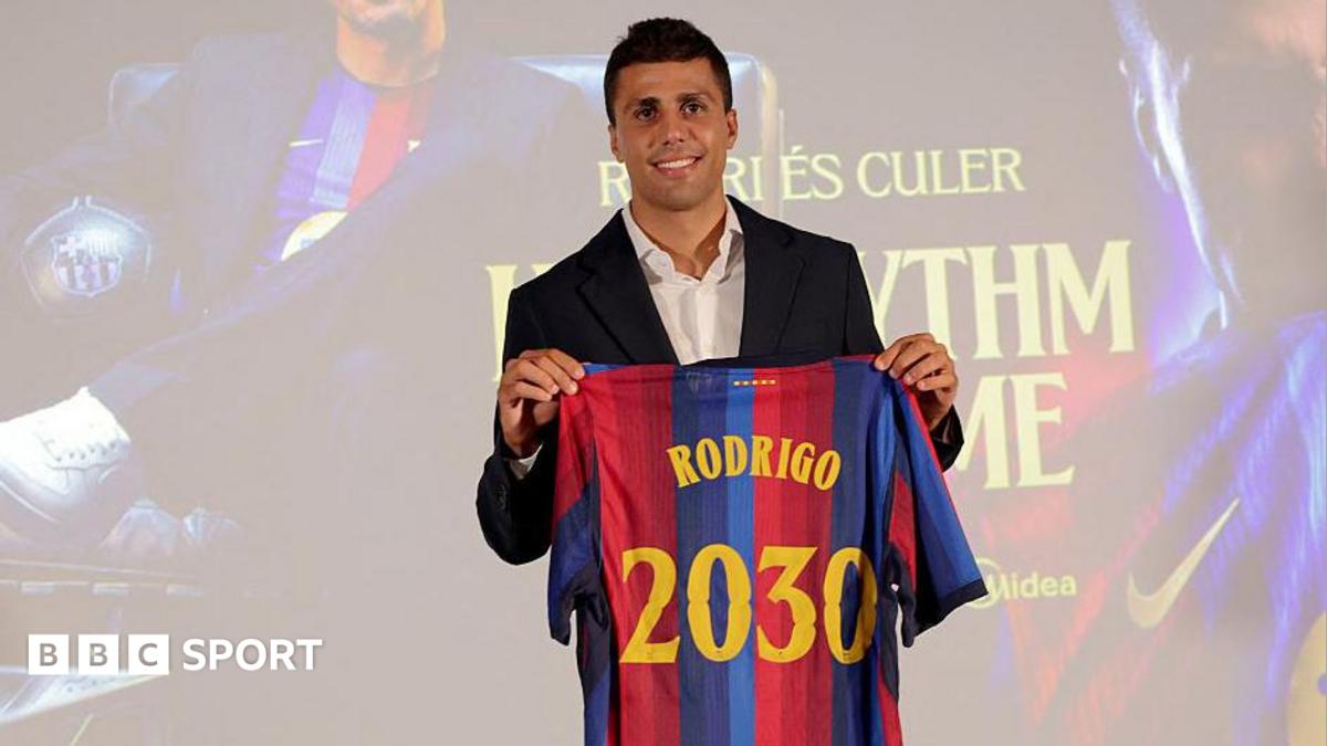 El Barcelona Ficha a Rodri del Manchester City