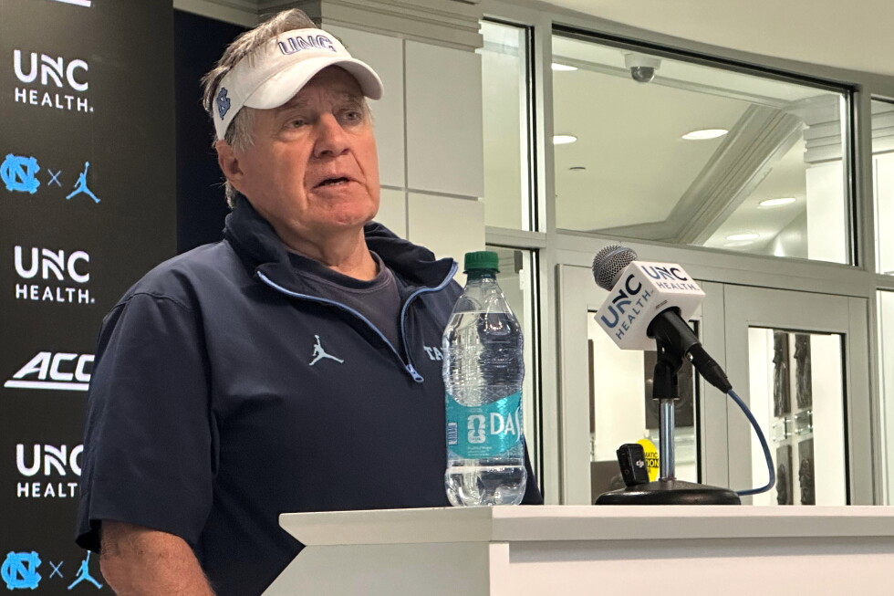 Belichick Addresses Tar Heels' Staff Adjustments