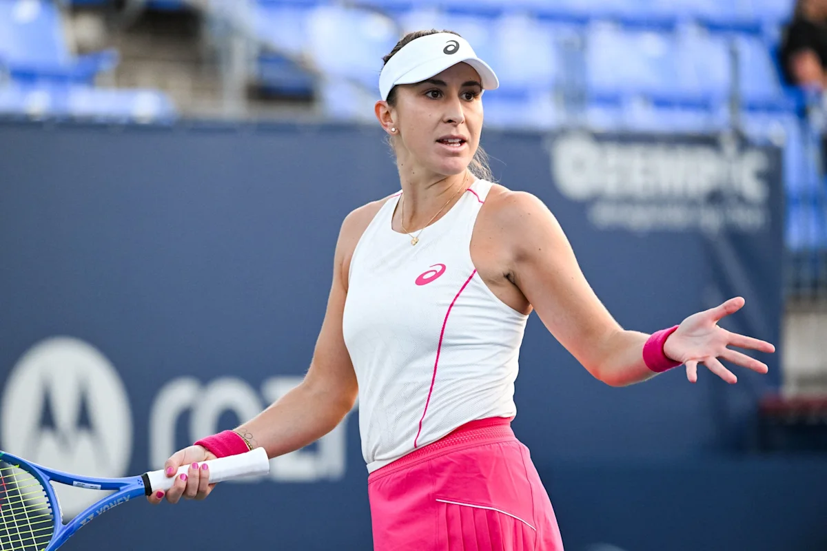 Bencic Frustrada Durante el Partido del Abierto de Canadá