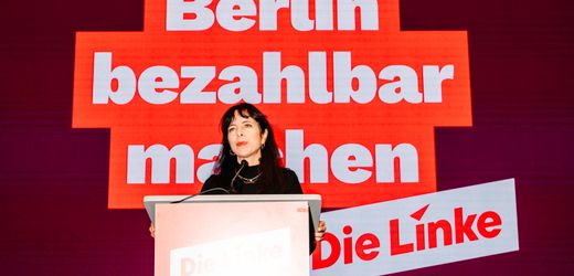 Berliner Linke stimmt über Koalitionsverhandlungen mit Grünen und SPD ab, Parteitag überschattet von Vorwürfen