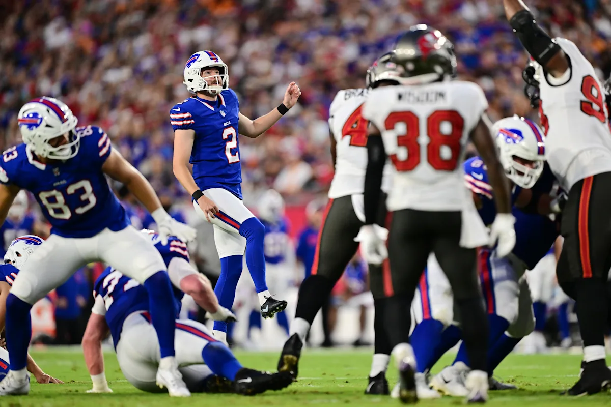 Bills Cuentan con el Kicker Tyler Bass y Buscan un Punter