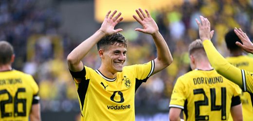 Borussia Dortmund besiegt den HSV, Verletzung von Konstantelias überschattet Sieg