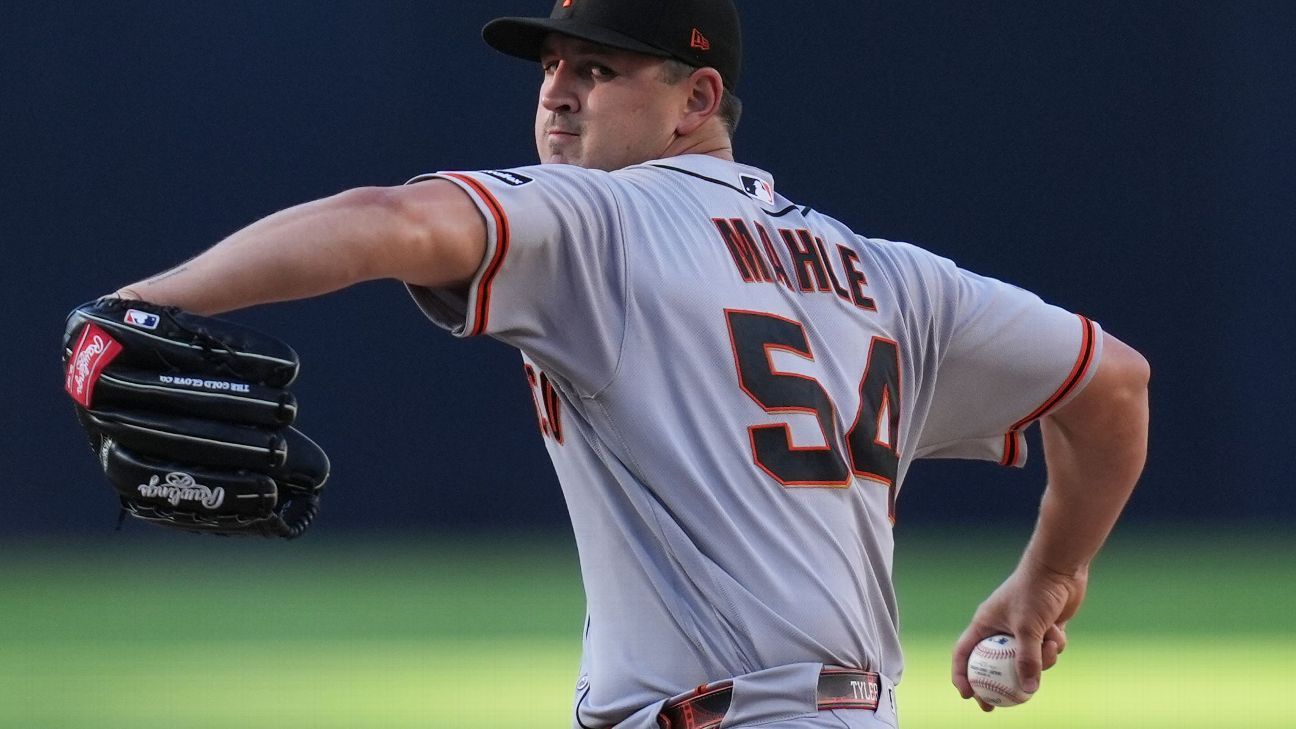 Los Bravos Adquieren al Lanzador Tyler Mahle de los Gigantes