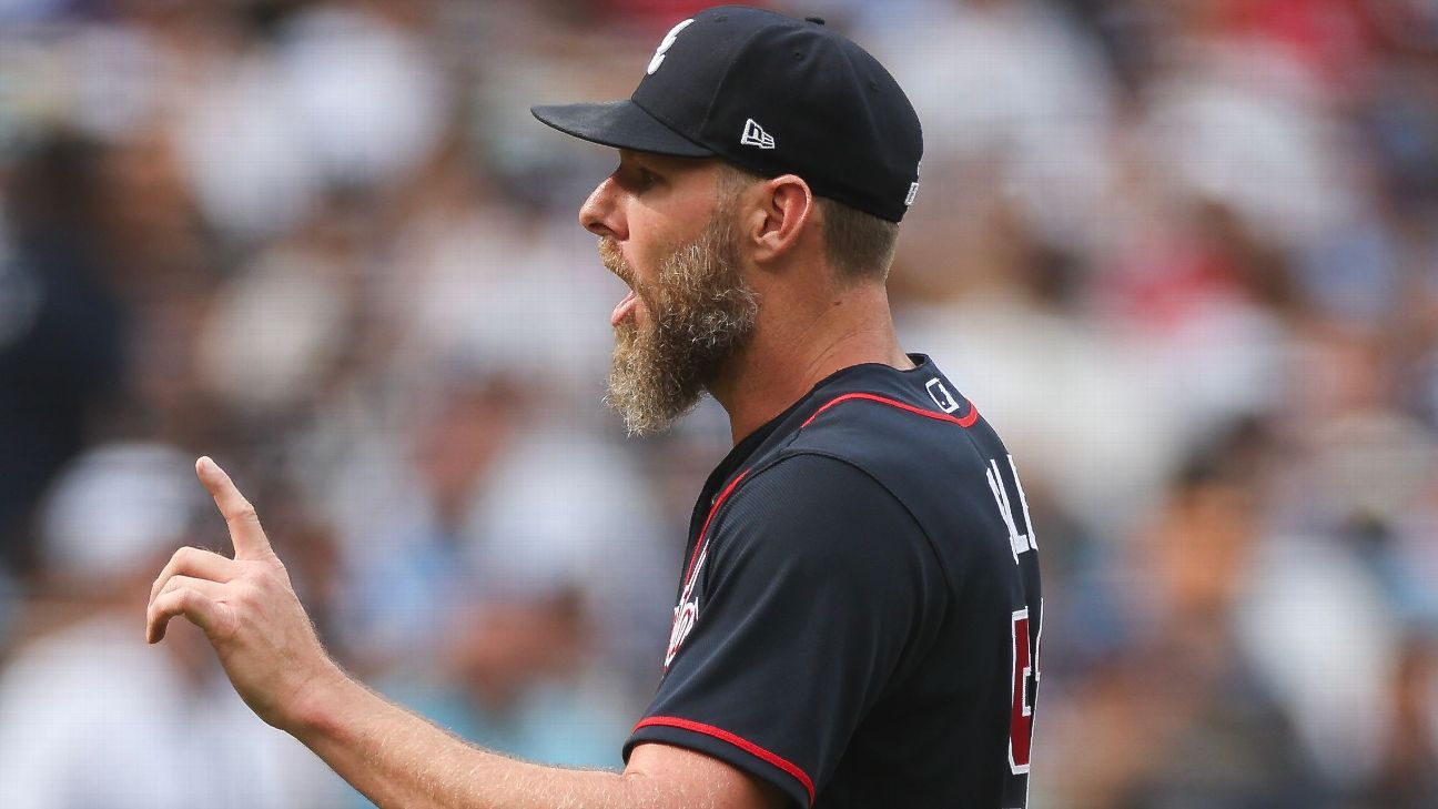 Braves’ Chris Sale Ejected Before Game Against Yankees