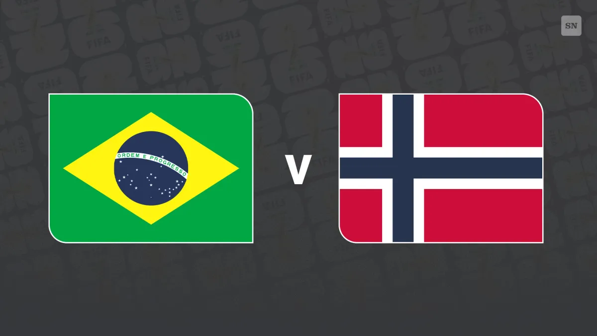 Brazil and Norway Compete in FIFA World Cup Round of 16 Match