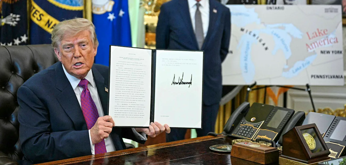Bundesregierung distanziert sich von Trumps Umbenennung des Lake Ontario in "Lake America"