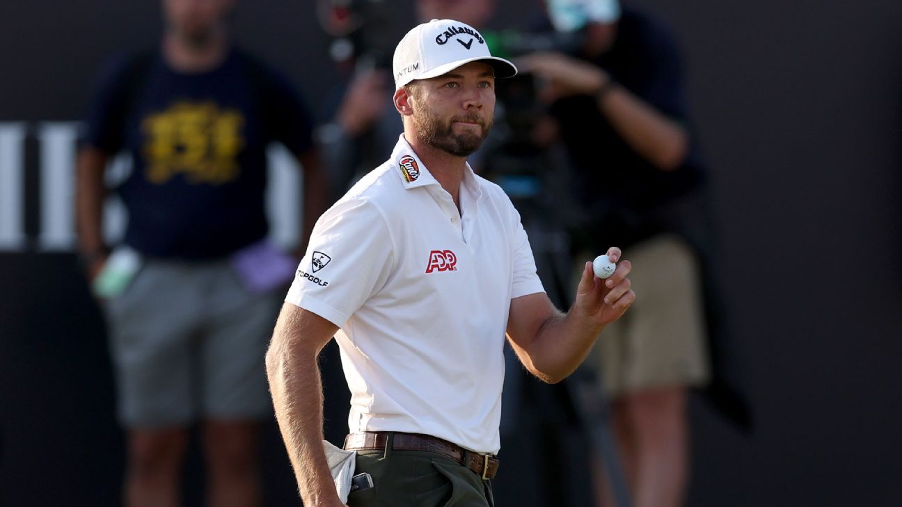 Burns Leads at The Open Championship