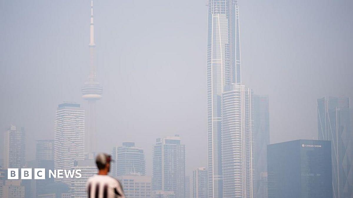 Canada Wildfires Send Hazardous Smoke Across Eastern US, Prompting Air Quality Alerts