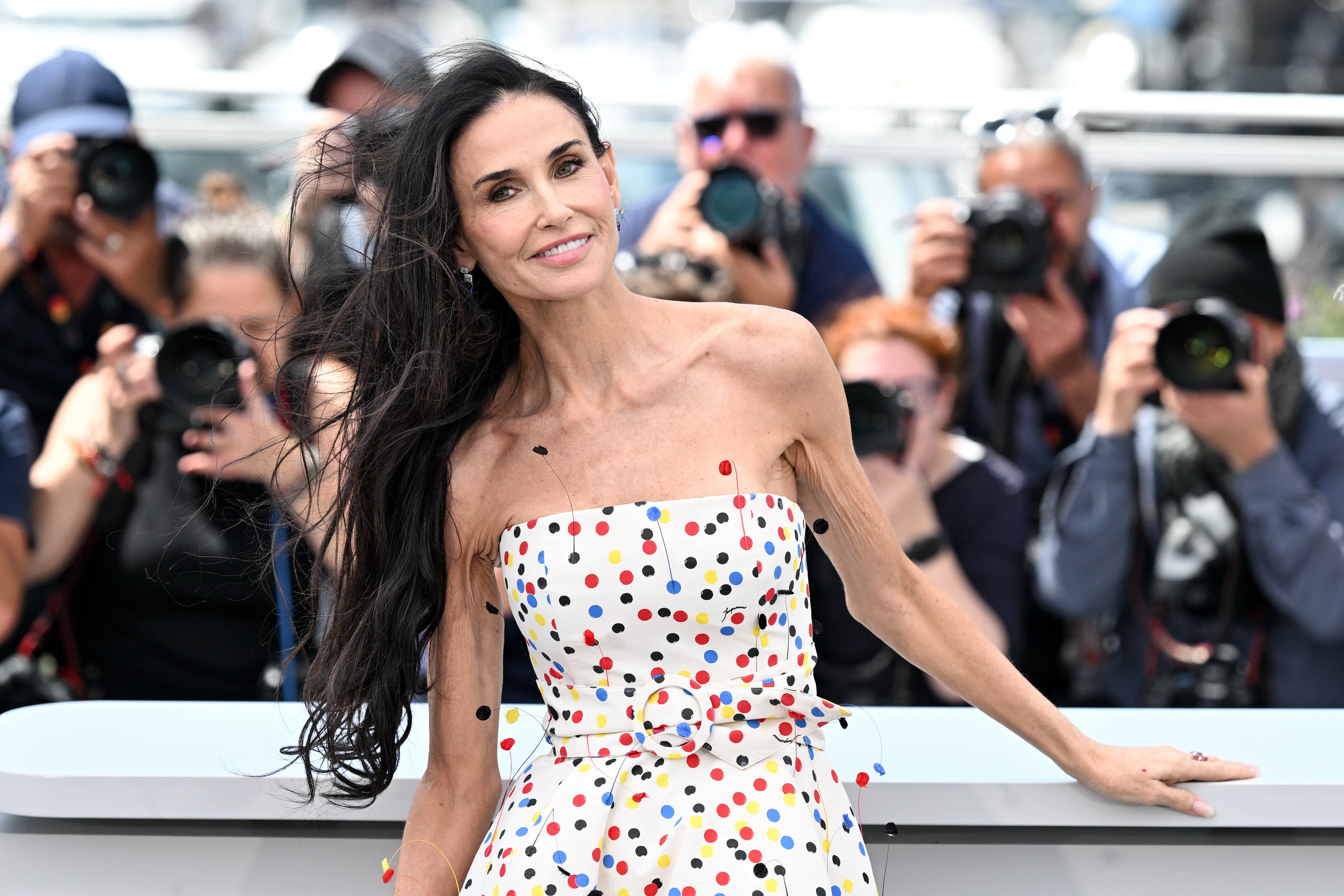 Cannes Jury Member Demi Moore Says Fighting AI Is a Losing Battle